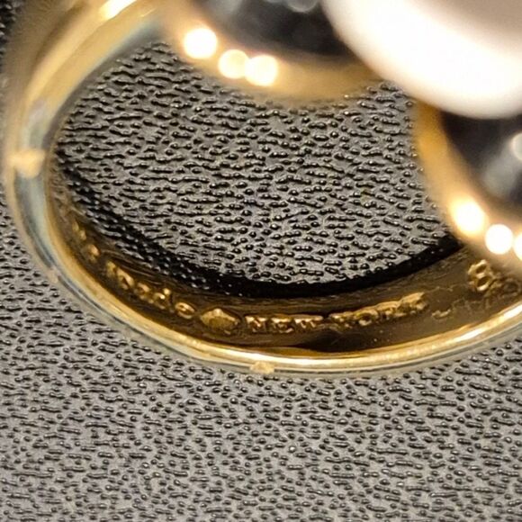 Kate Spade New York Crystal Blossom Ring Size 8 - Picture 9 of 10